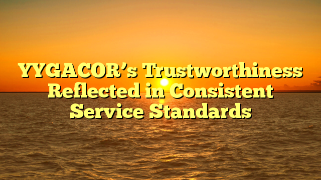 YYGACOR’s Trustworthiness Reflected in Consistent Service Standards